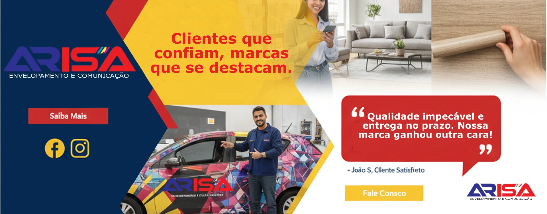 Adesivos Decorativos Linha Decor em Jundiaí - Arisa