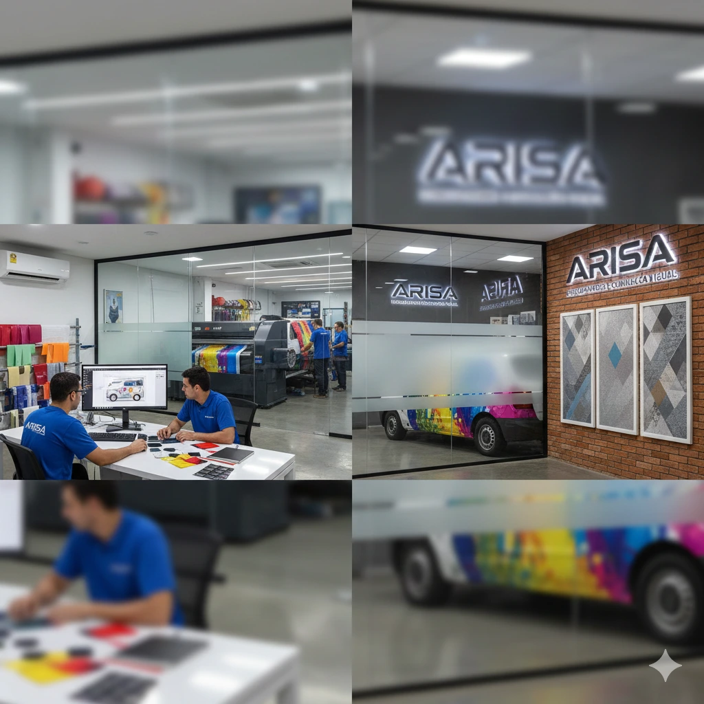 Equipe Arisa Envelopamento Jundiaí - Especialistas em Comunicação Visual